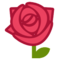 Rose emoji on HTC